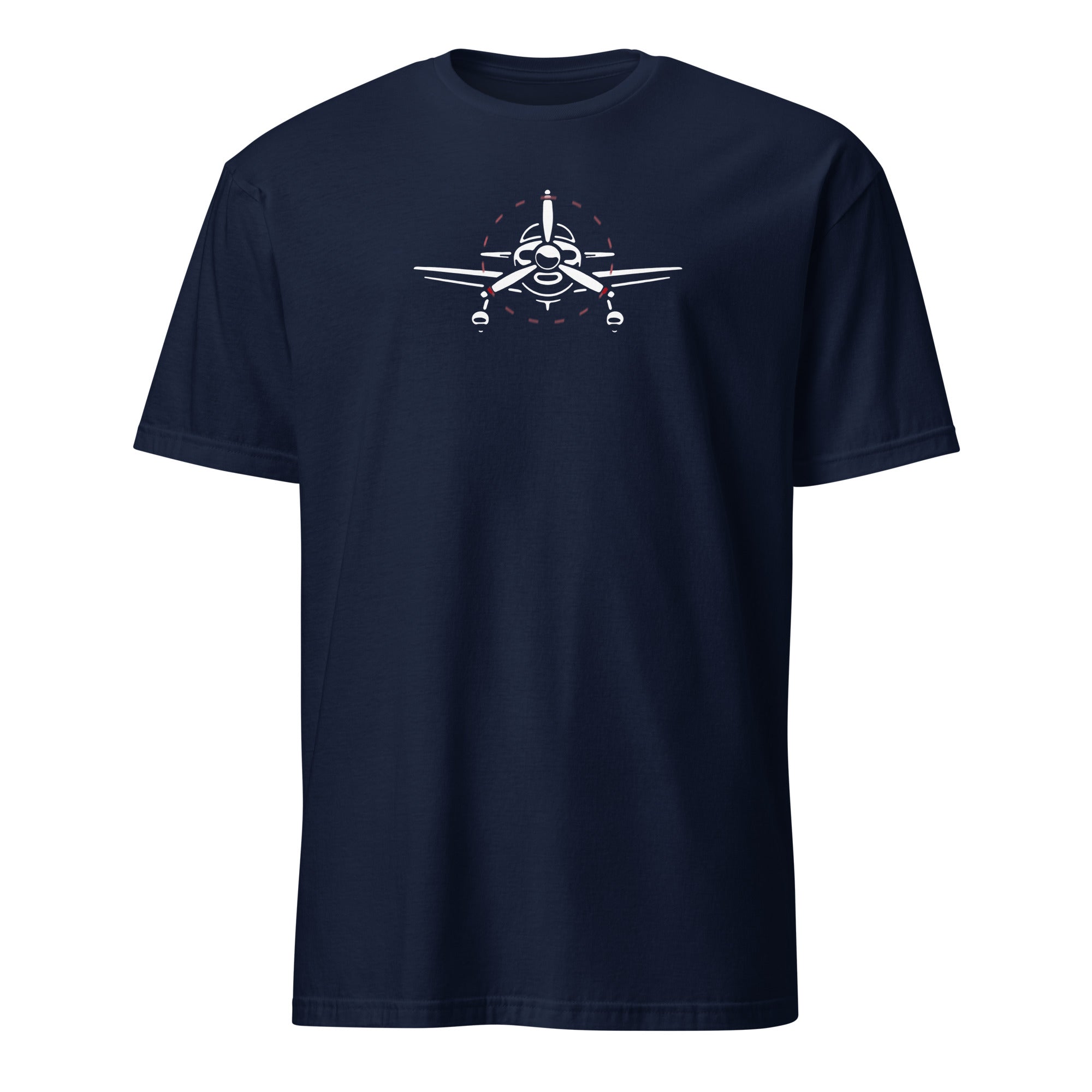 Plane 6 Short - Sleeve Unisex T-Shirt - Prop and Piston