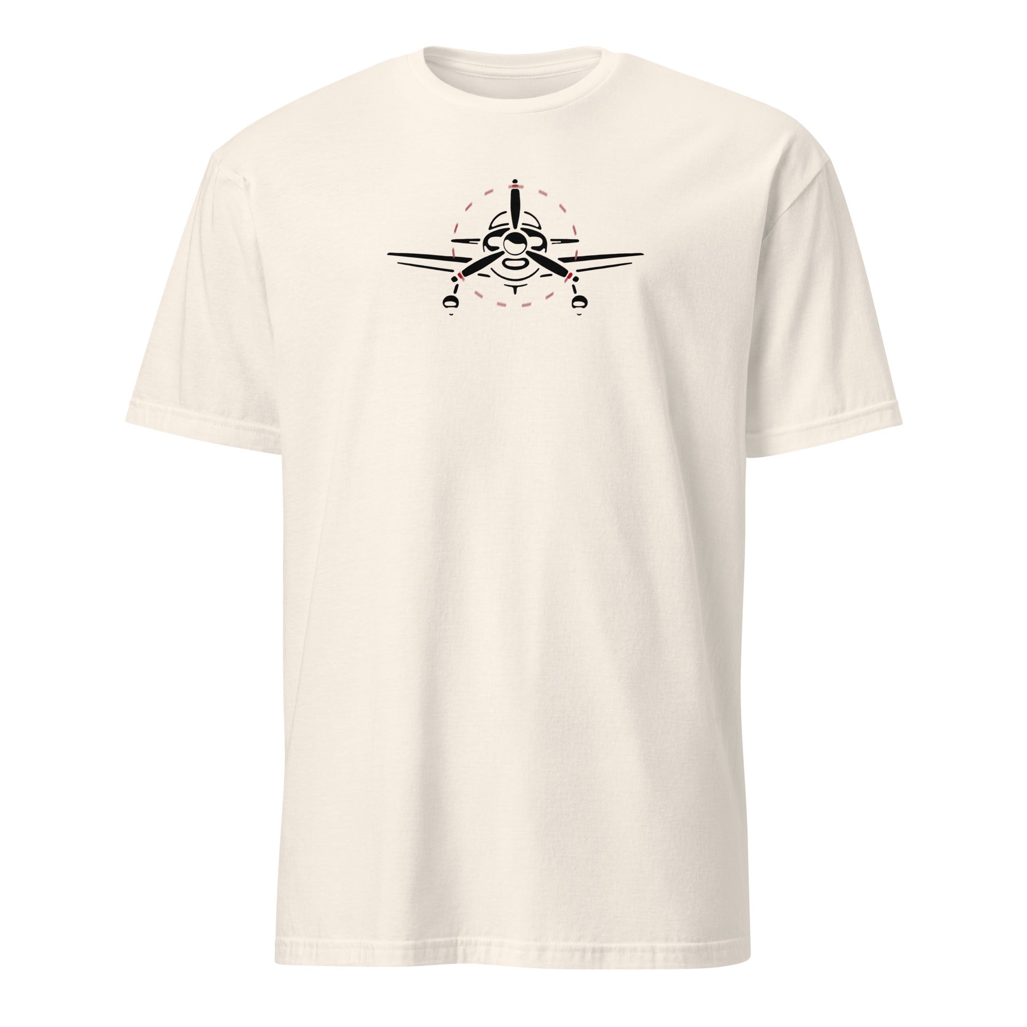 Plane 6 Short - Sleeve Unisex T-Shirt - Prop and Piston