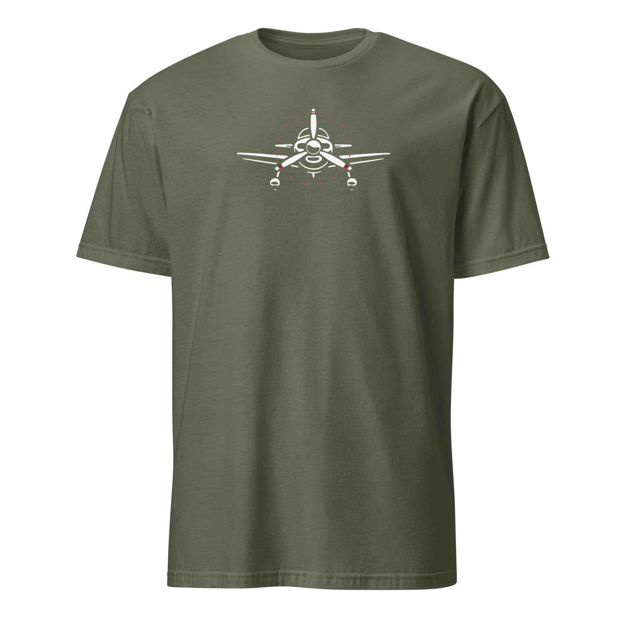 Plane 6 Short - Sleeve Unisex T-Shirt - Prop and Piston