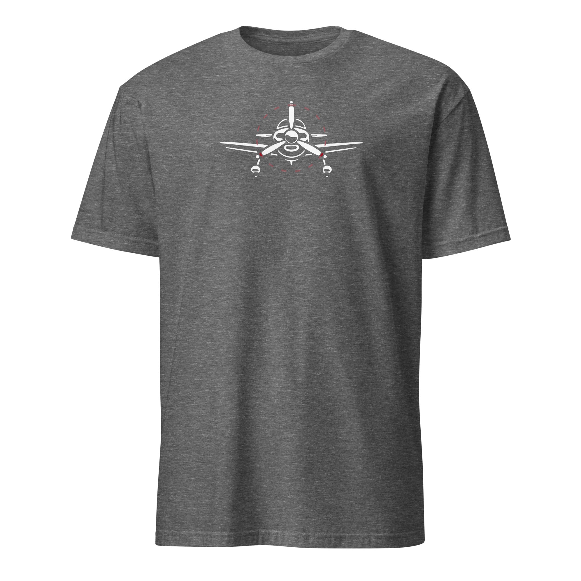 Plane 6 Short - Sleeve Unisex T-Shirt - Prop and Piston