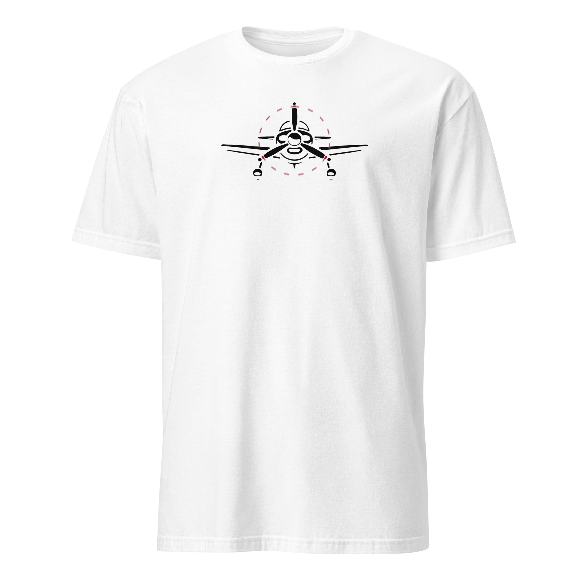 Plane 6 Short - Sleeve Unisex T-Shirt - Prop and Piston