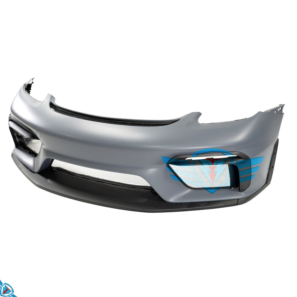 2017-2024 Porsche 718 Boxster & Cayman (982) to GT4 Style Front Bumper Conversion - Prop and Piston