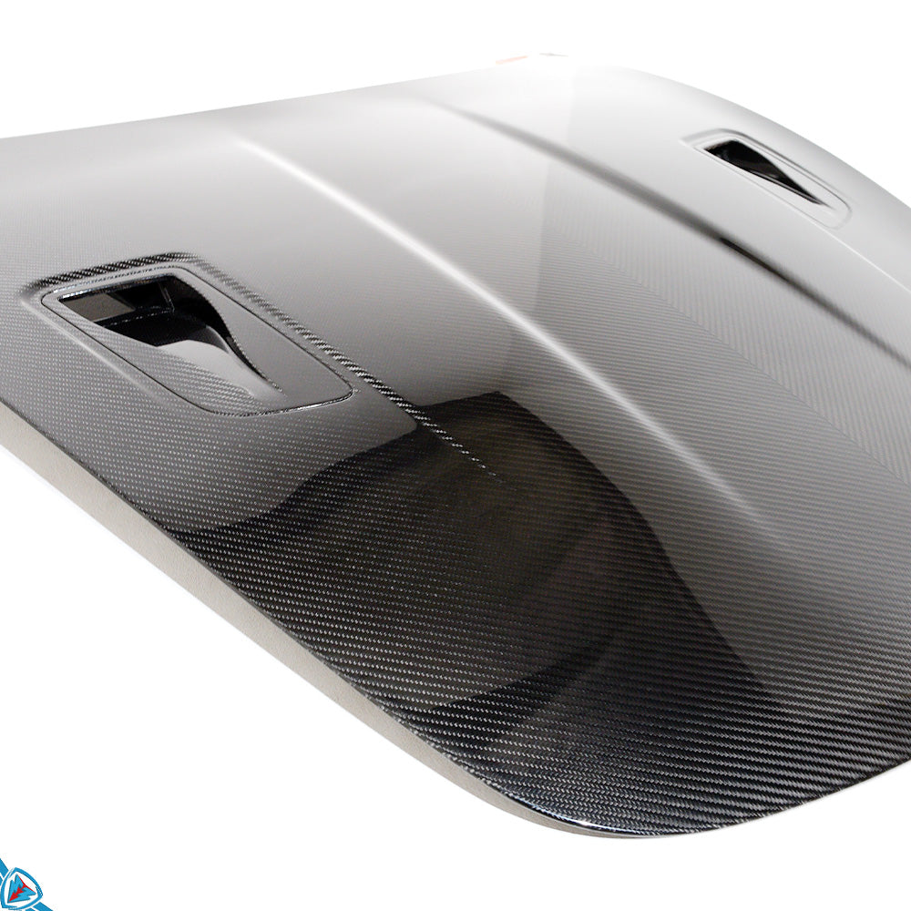 2013-2025 Porsche Boxster & Cayman (981/982) GT4 RS Style Pre-Preg Dry Carbon Fiber Hood | FYBR Aerodynamics