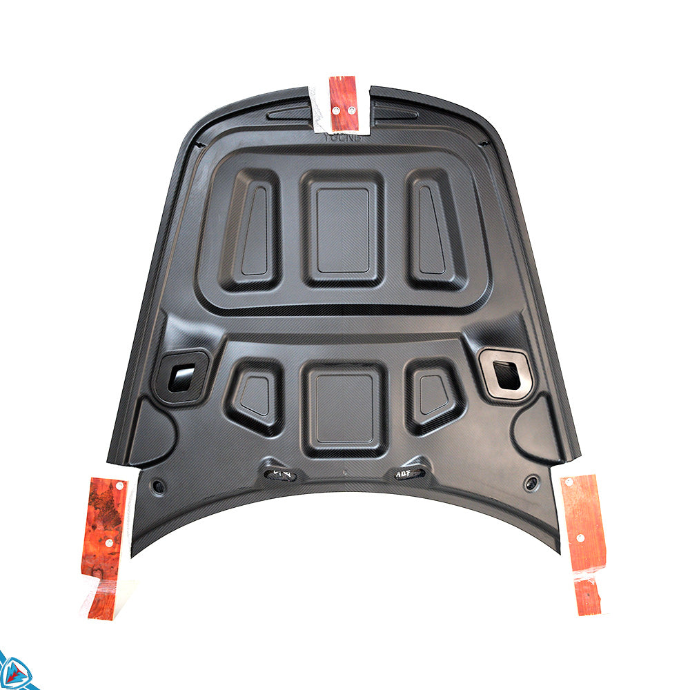 2013-2025 Porsche Boxster & Cayman (981/982) GT4 RS Style Pre-Preg Dry Carbon Fiber Hood | FYBR Aerodynamics