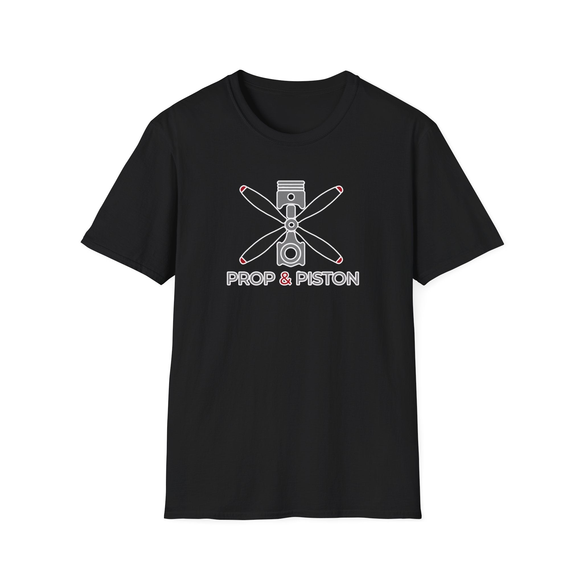 Prop and Piston T-Shirt Unisex Softstyle T-Shirt - Prop and Piston
