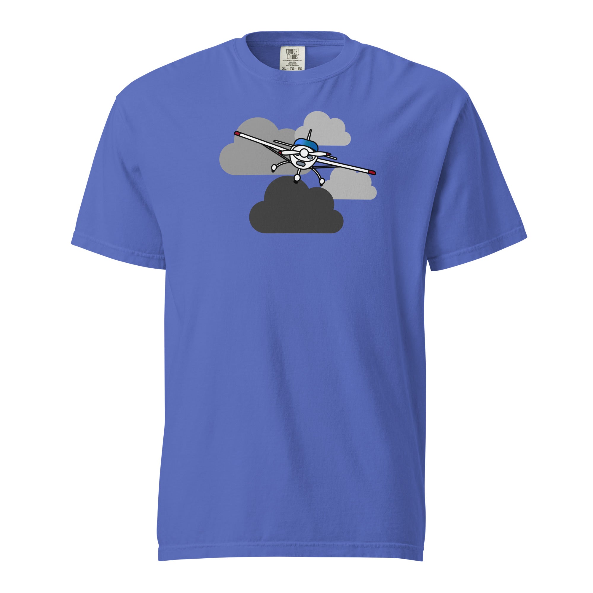 Prop Plane In The Clouds Unisex T-shirt - Prop and Piston