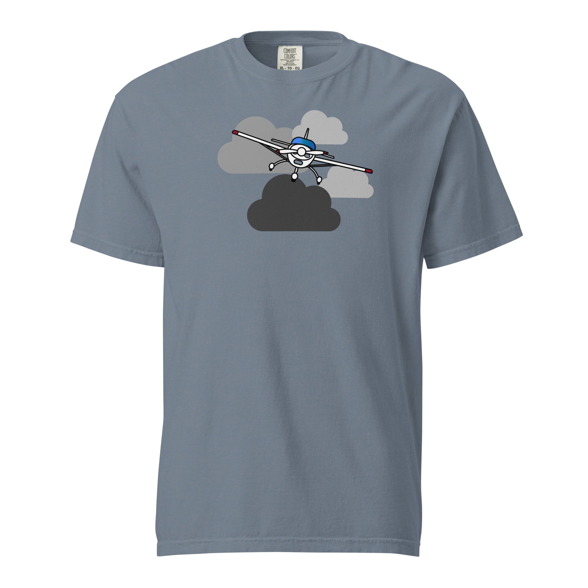 Prop Plane In The Clouds Unisex T-shirt - Prop and Piston