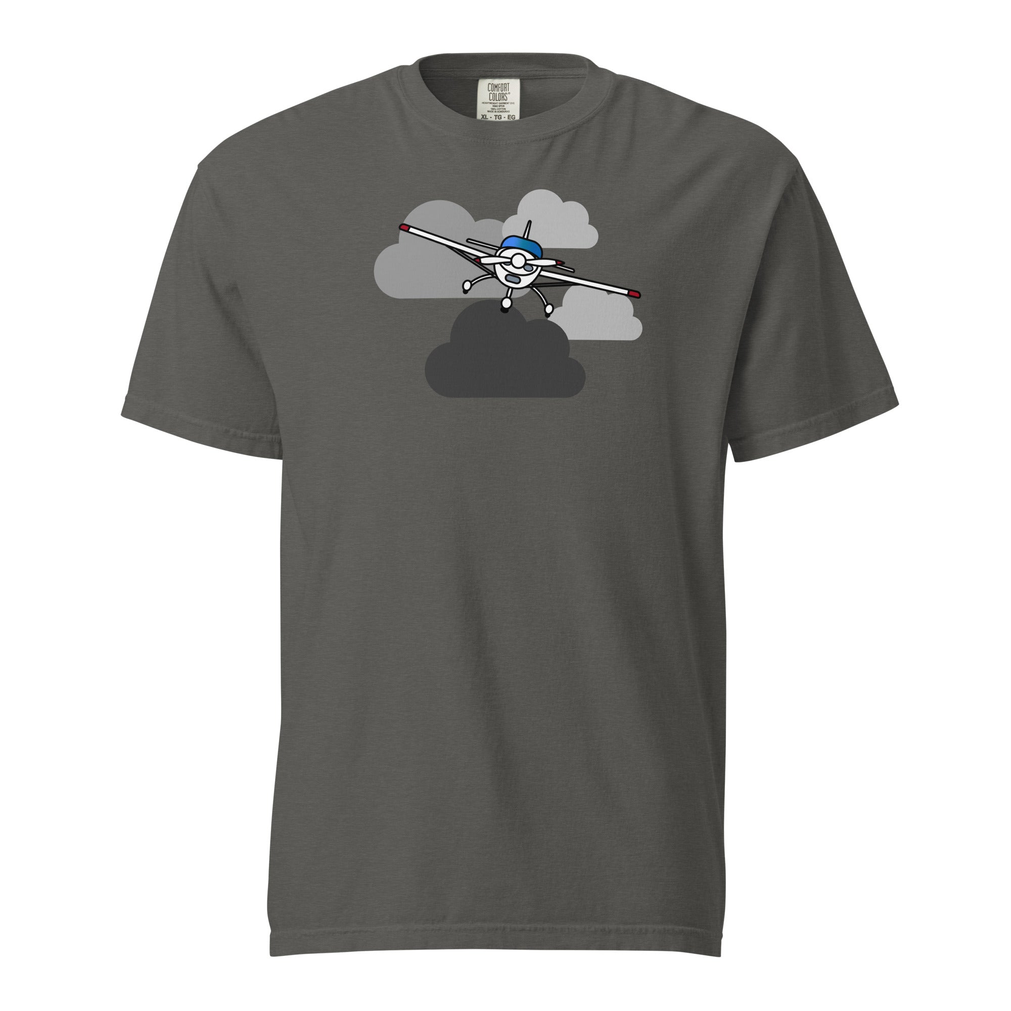 Prop Plane In The Clouds Unisex T-shirt - Prop and Piston