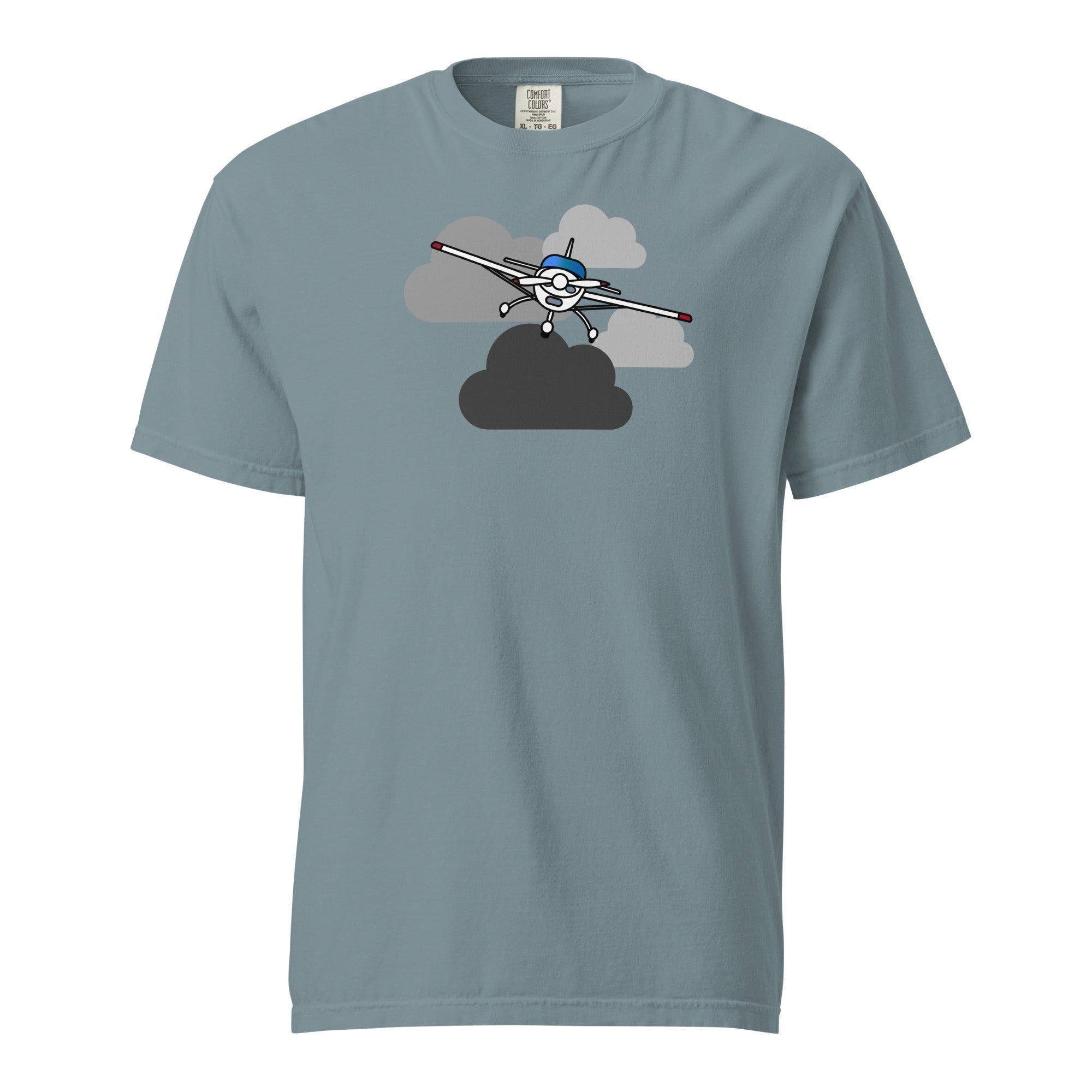 Prop Plane In The Clouds Unisex T-shirt - Prop and Piston