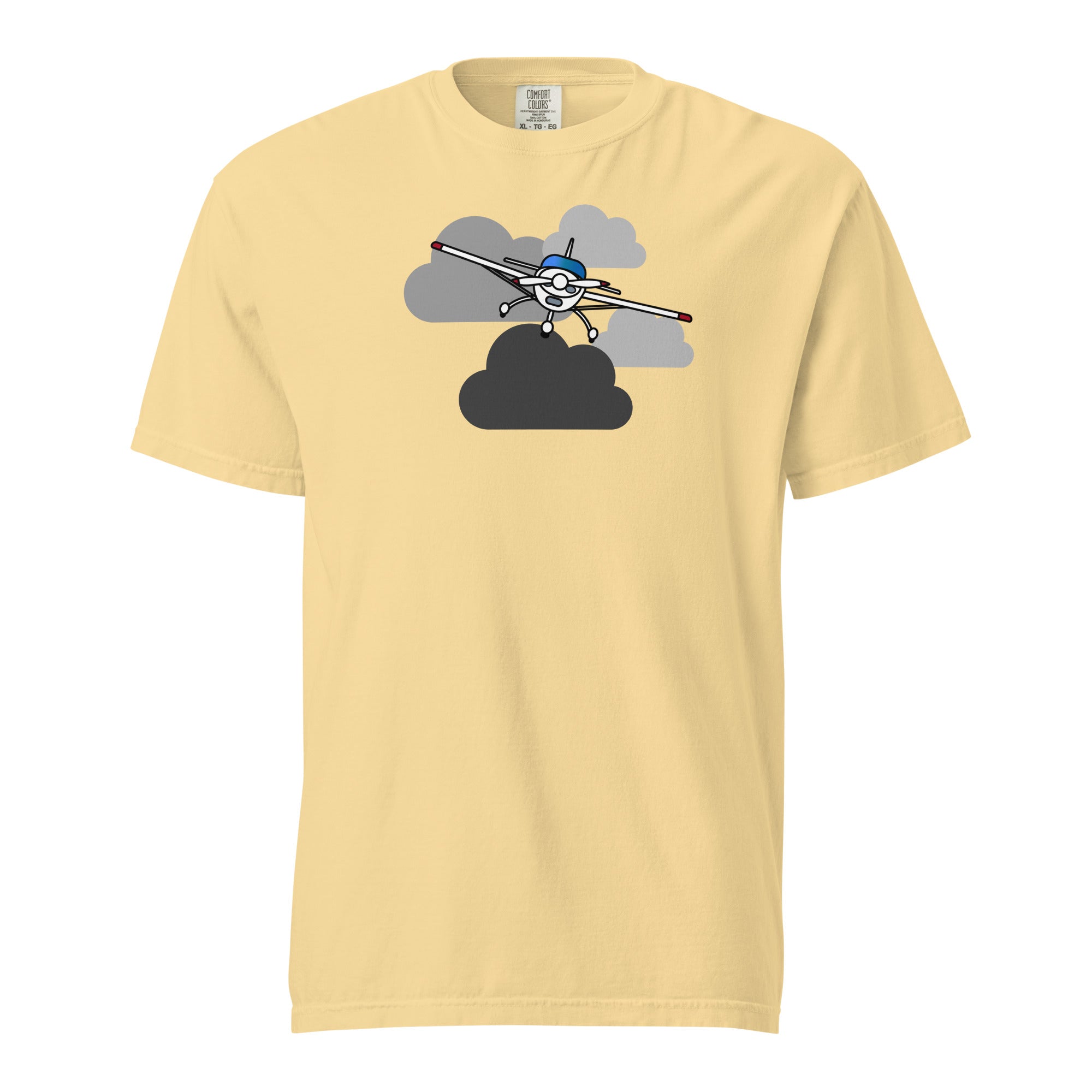 Prop Plane In The Clouds Unisex T-shirt - Prop and Piston
