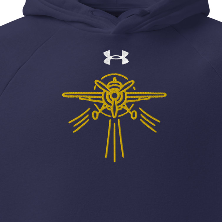 Prop Plane Under Armour® hoodie - Prop and Piston