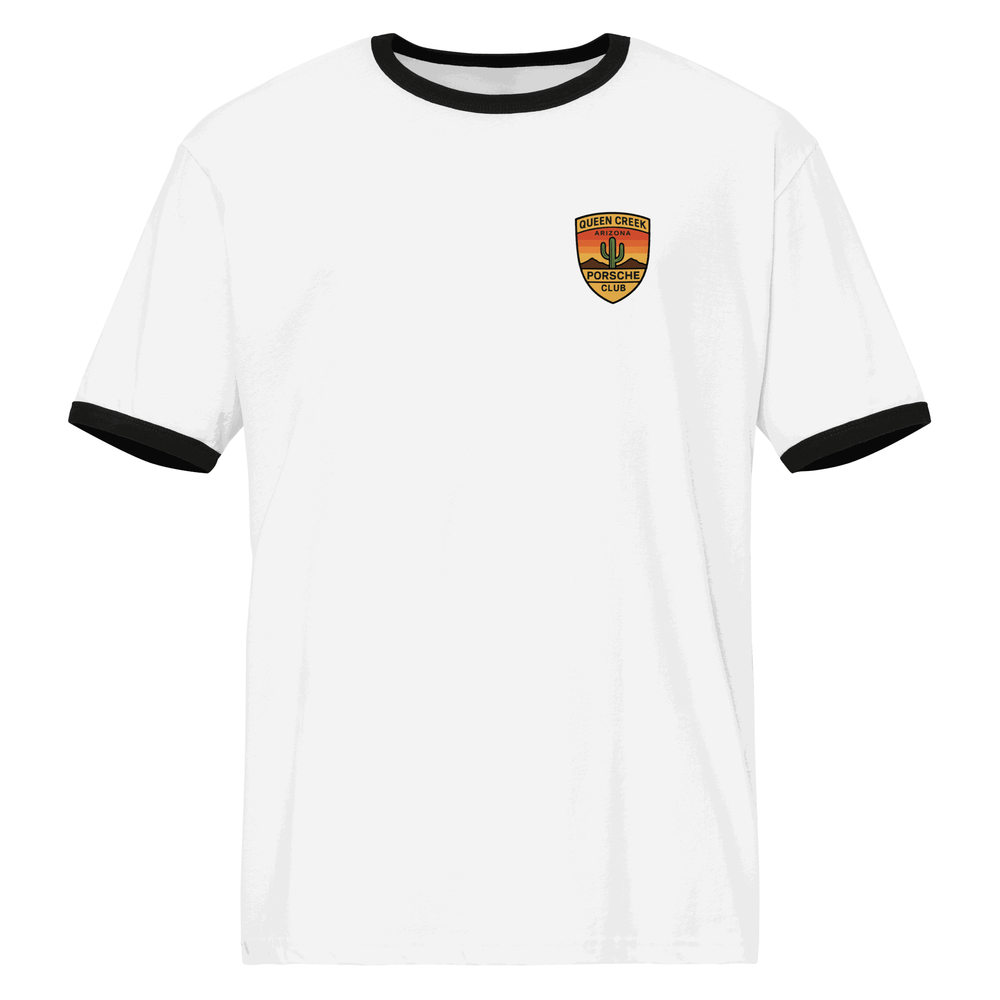 Queen Creek PCAR Club ringer t-shirt - Prop and Piston