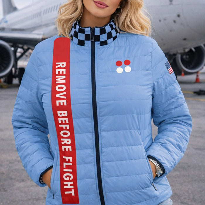 Aviation puffer jacket Remove Before Flight - Prop and Piston