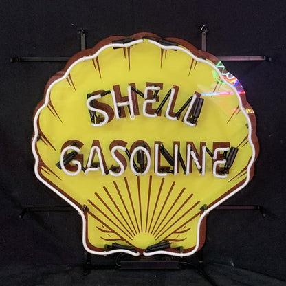 Shell Gasoline Neon Signs Light - Prop and Piston