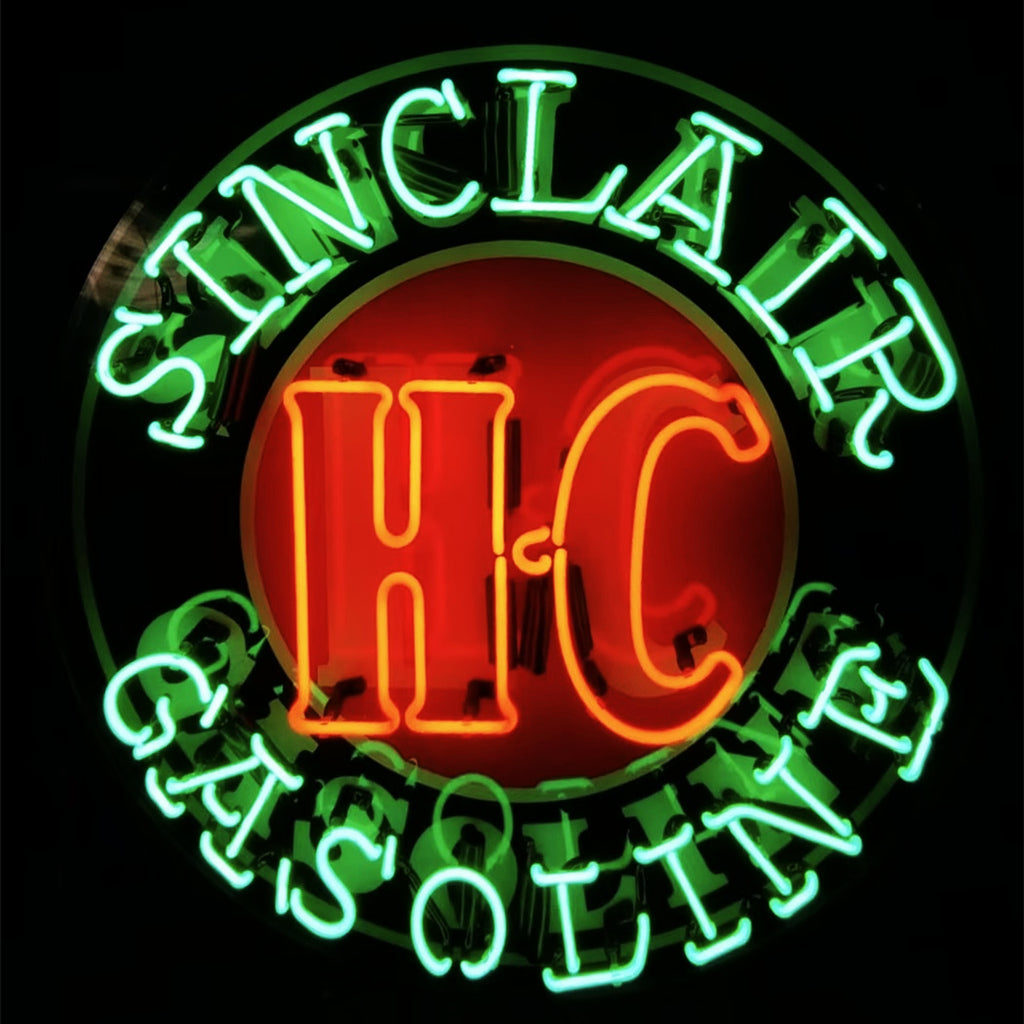 Sinclair HC Gasoline Neon Signs Light - Prop and Piston