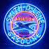 Blue Smith-o-lene Gasoline Aviation Brand Neon Signs Light - Prop and Piston