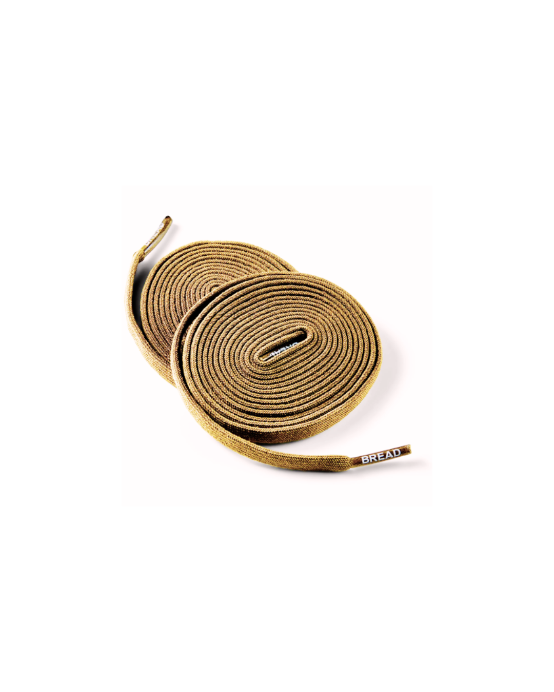 Bread Laces stretchy Coyote Brown shoelaces secure with one tie for easy slip-on shoes