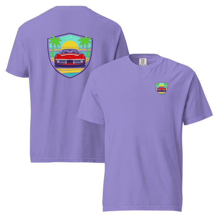 Summer Corvette T-Shirt - Prop and Piston