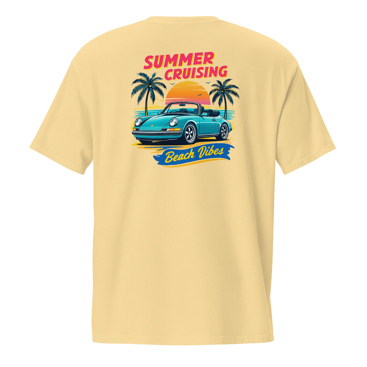 Summer Vibes pocket t-shirt - Prop and Piston