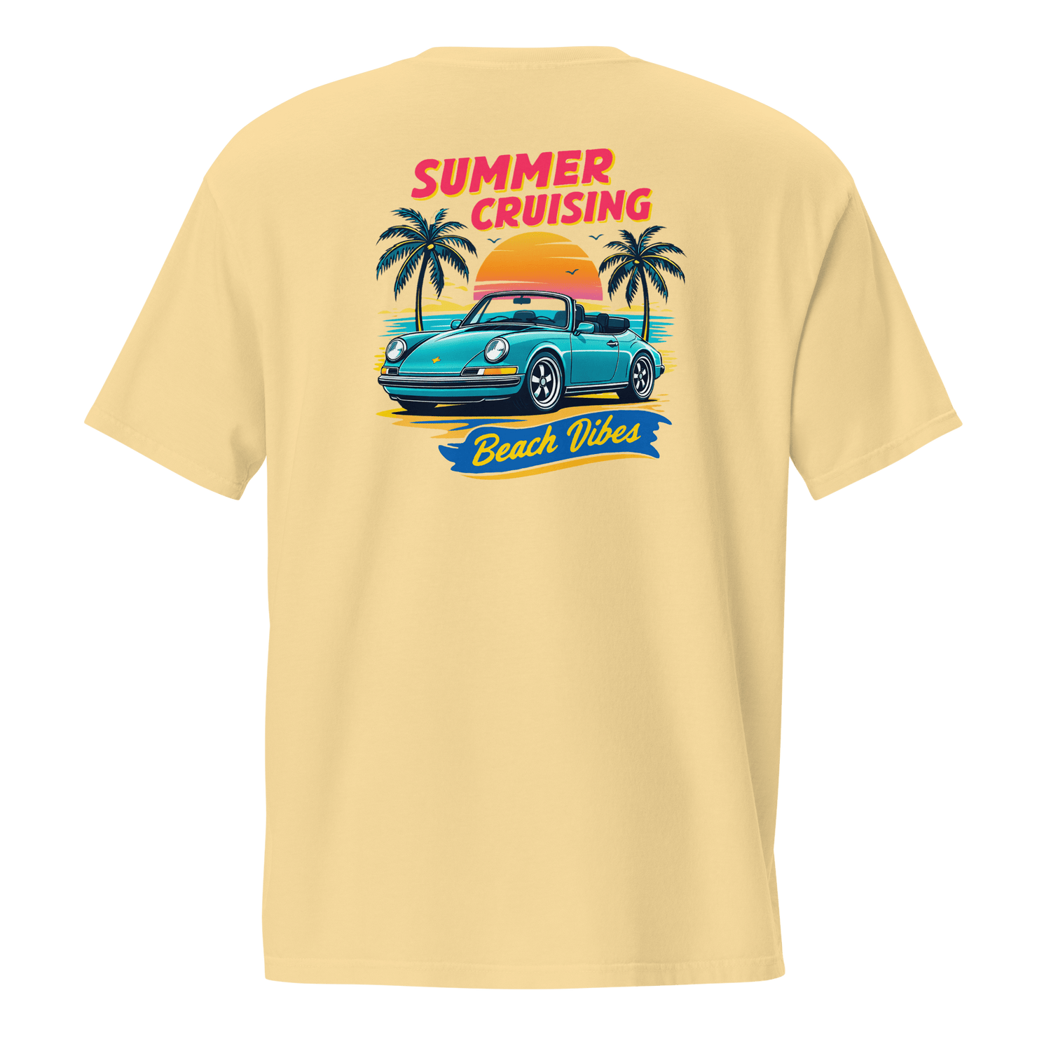 Summer Vibes pocket t-shirt - Prop and Piston