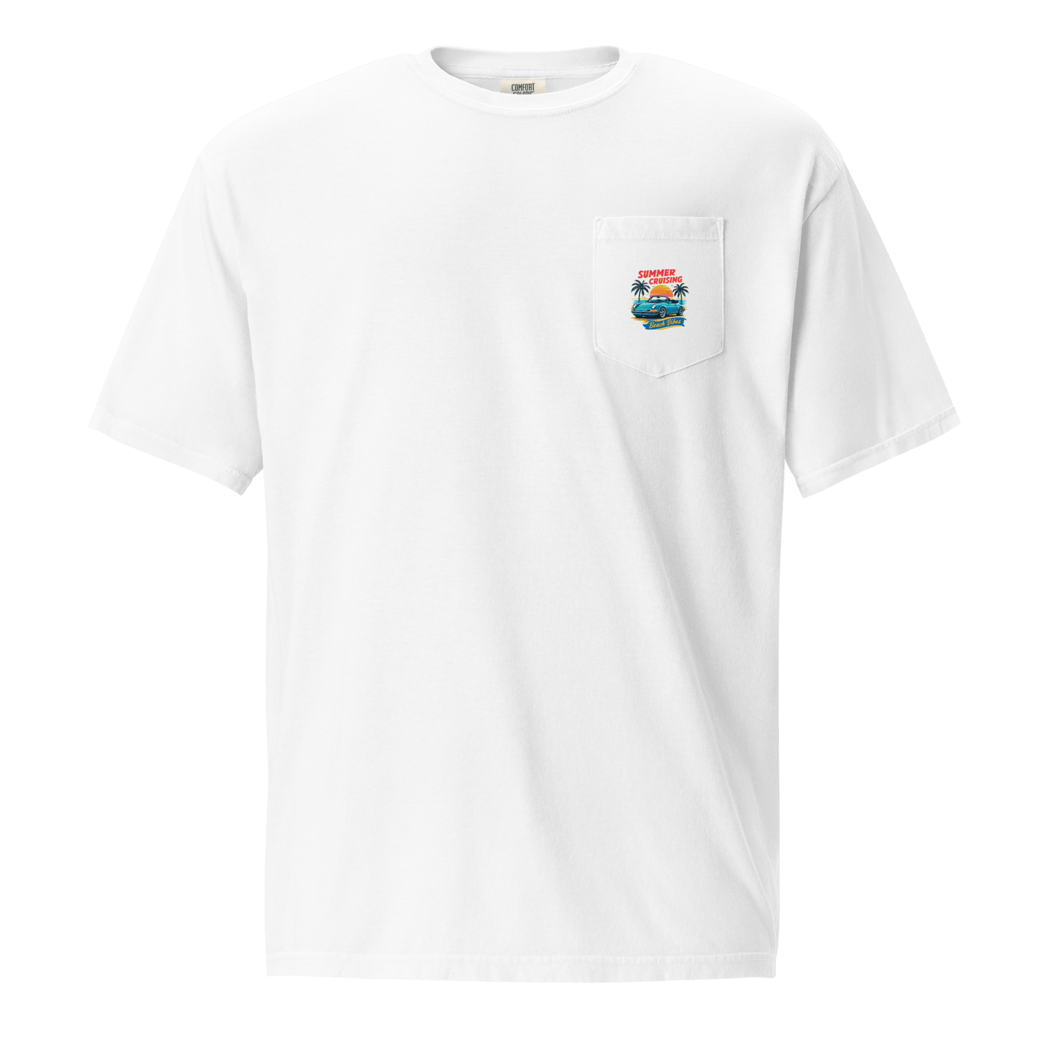 Summer Vibes pocket t-shirt - Prop and Piston