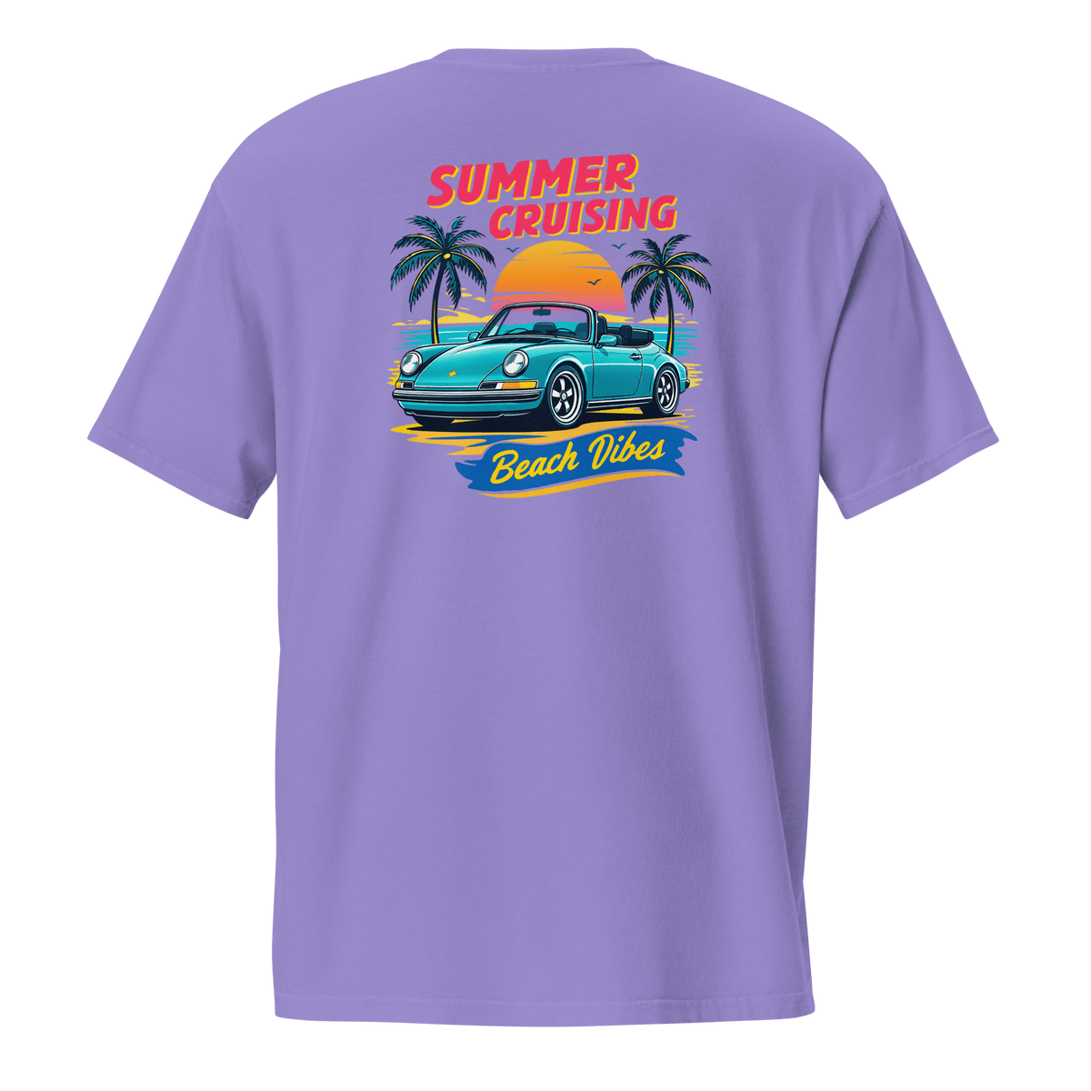 Summer Vibes pocket t-shirt - Prop and Piston