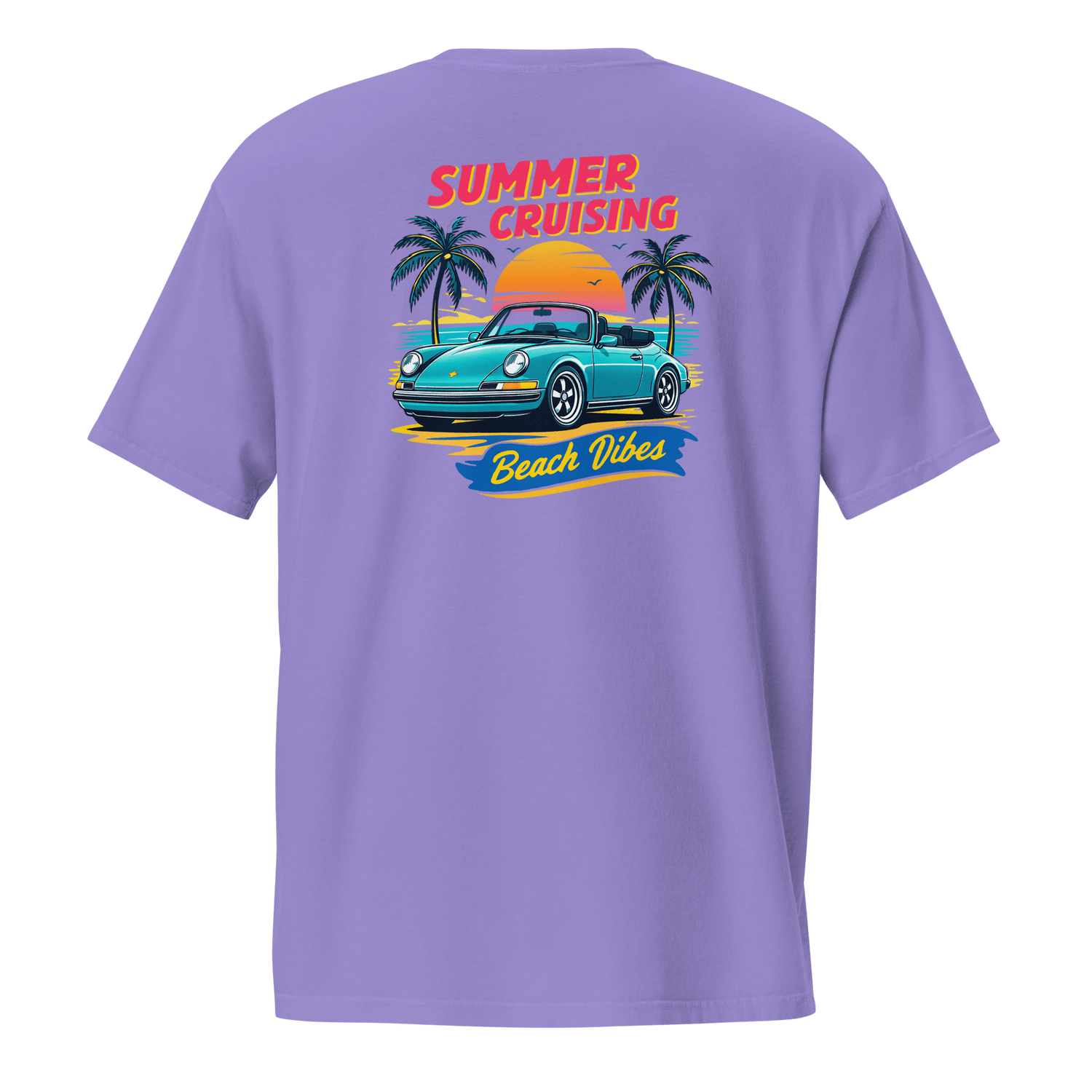 Summer Vibes pocket t-shirt - Prop and Piston