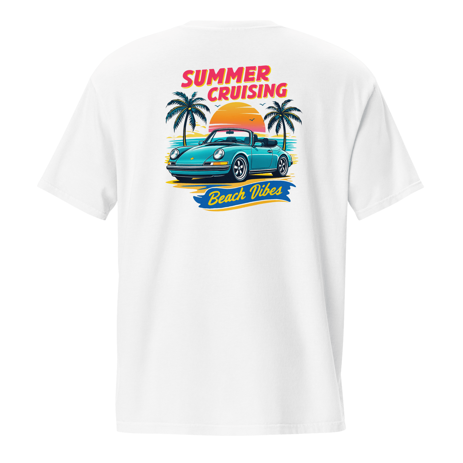 Summer Vibes pocket t-shirt - Prop and Piston