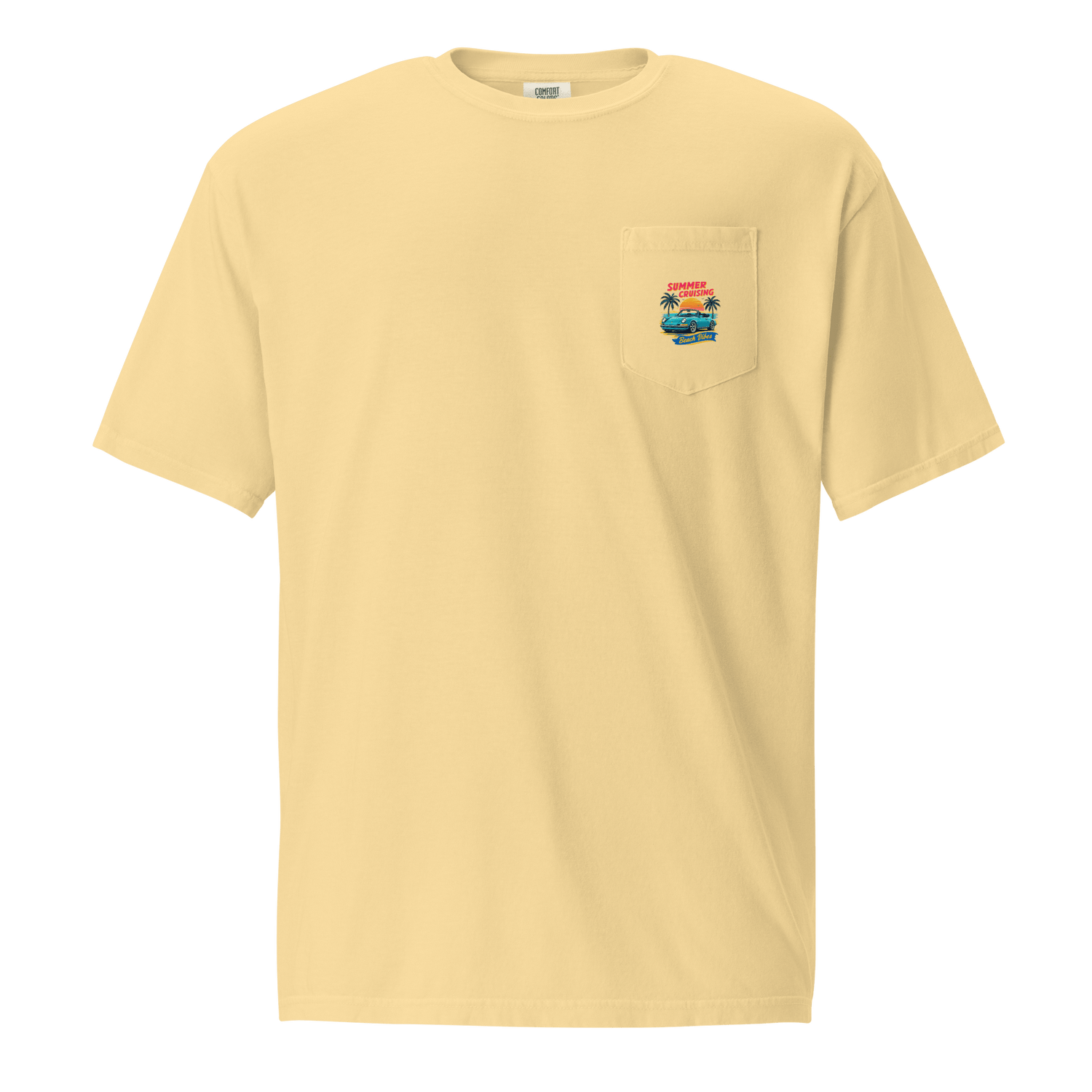 Summer Vibes pocket t-shirt - Prop and Piston