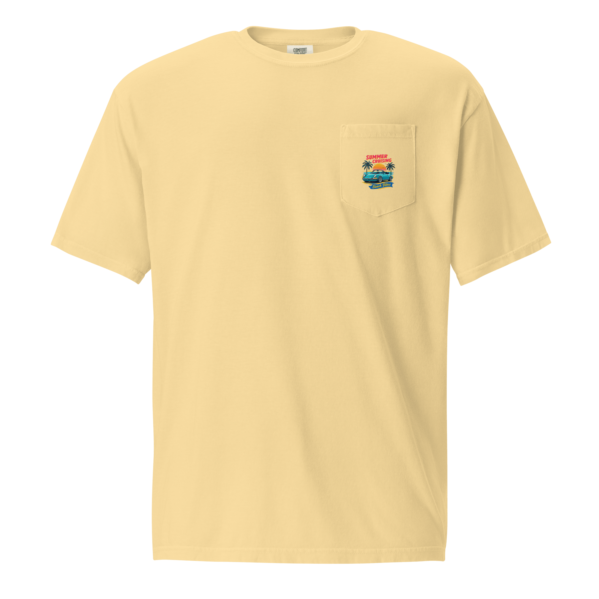 Summer Vibes pocket t-shirt - Prop and Piston