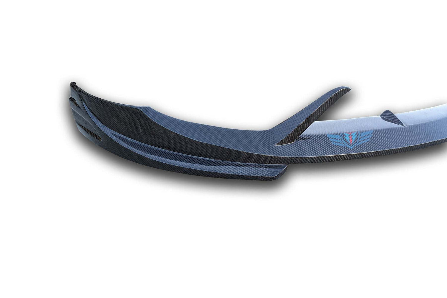 Tesla Model Y Genuine Carbon Fiber SHX Front Lip | FYBR Aerodynamics - Prop and Piston