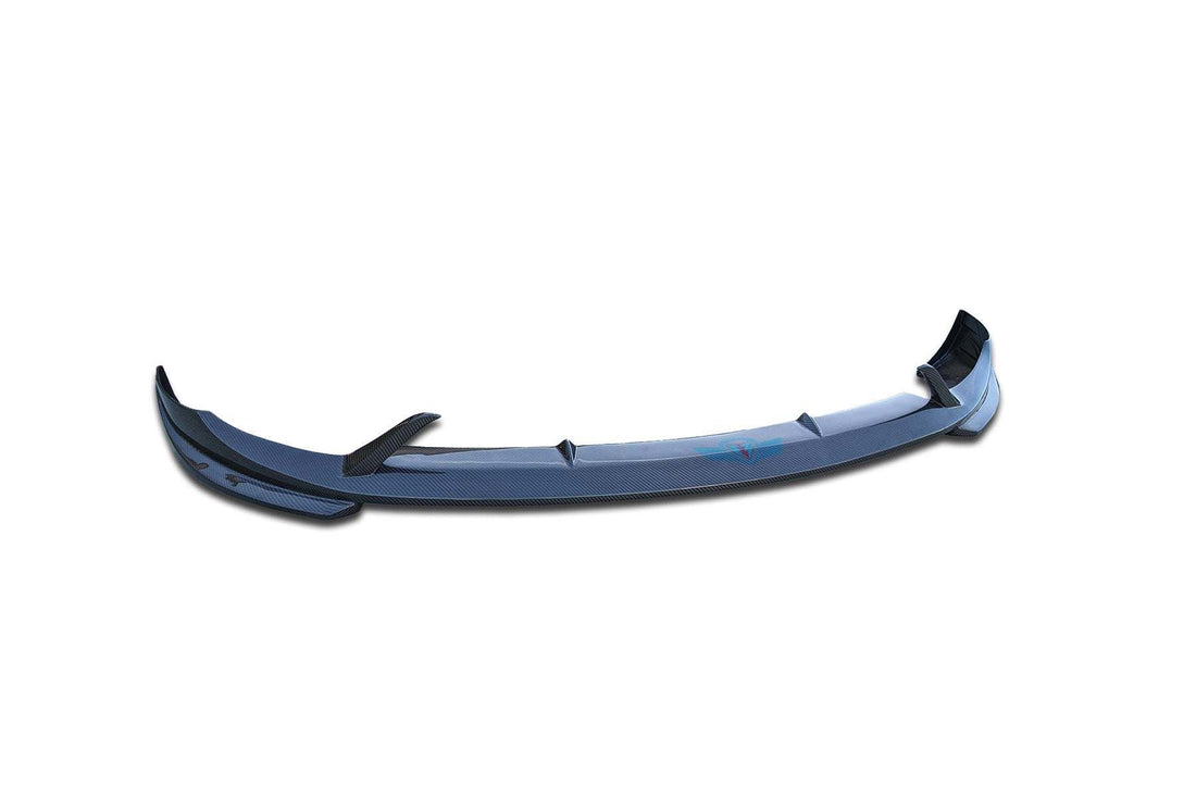 Tesla Model Y Genuine Carbon Fiber SHX Front Lip | FYBR Aerodynamics - Prop and Piston