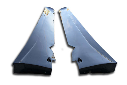 Tesla Model Y Genuine Carbon Fiber SHX Full Replacement Side Skirts | FYBR Aerodynamics - Prop and Piston