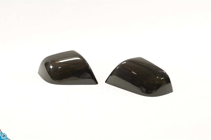 Tesla Model 3 / Y OEM Overlay Dry Carbon Fiber Mirror Covers [Various Finishes] | FYBR Aerodynamics