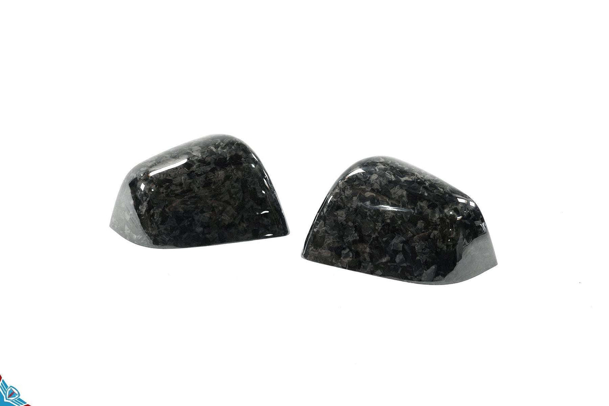 Tesla Model 3 / Y OEM Overlay Dry Carbon Fiber Mirror Covers [Various Finishes] | FYBR Aerodynamics