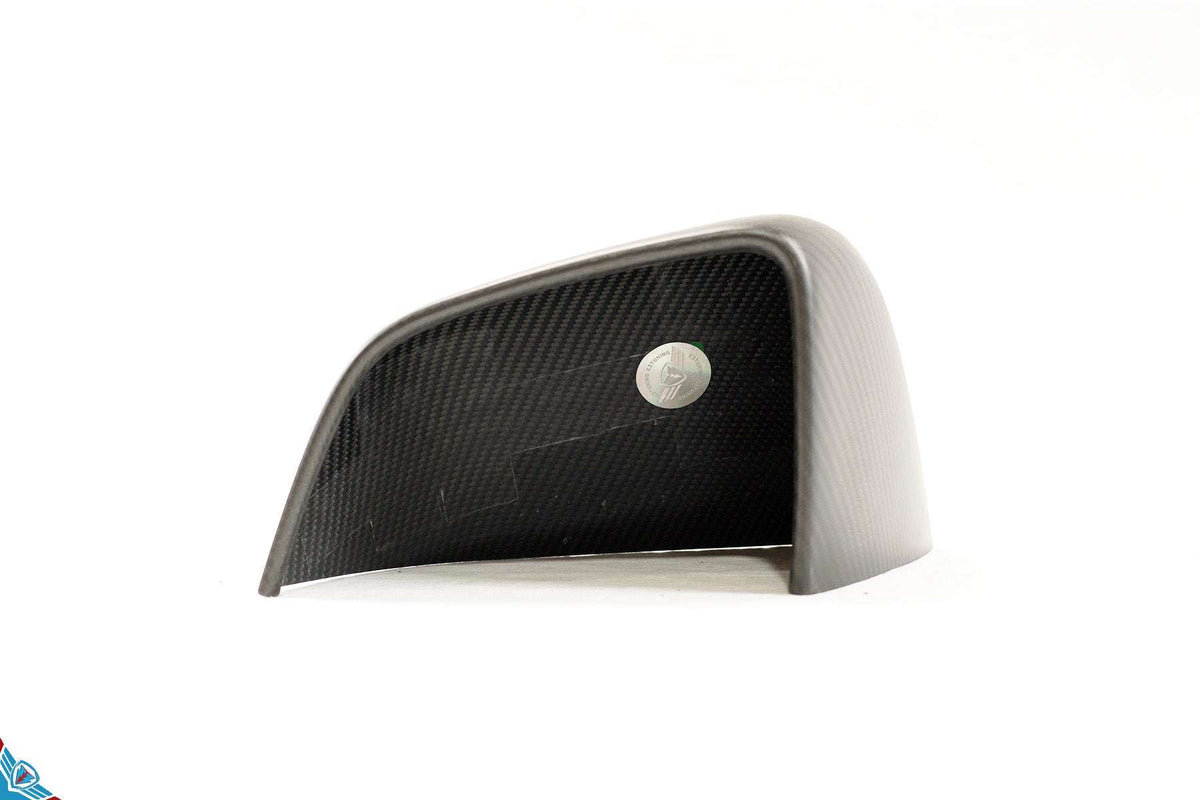 Tesla Model 3 / Y OEM Overlay Dry Carbon Fiber Mirror Covers [Various Finishes] | FYBR Aerodynamics