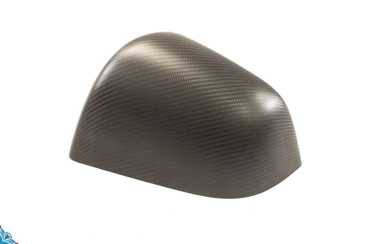 Tesla Model 3 / Y OEM Overlay Dry Carbon Fiber Mirror Covers [Various Finishes] | FYBR Aerodynamics