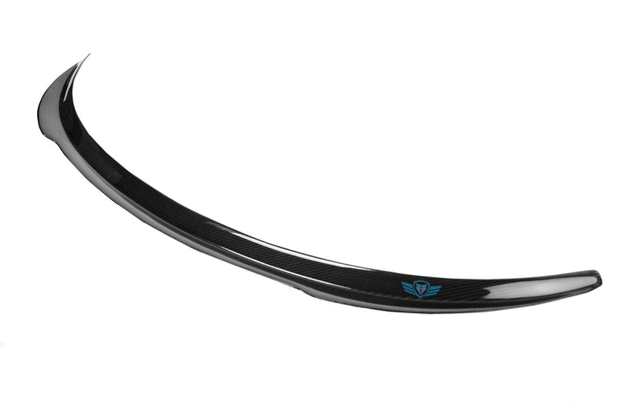FYBR Tesla Model 3 CS Genuine Carbon Fiber Trunk Spoiler - Prop and Piston