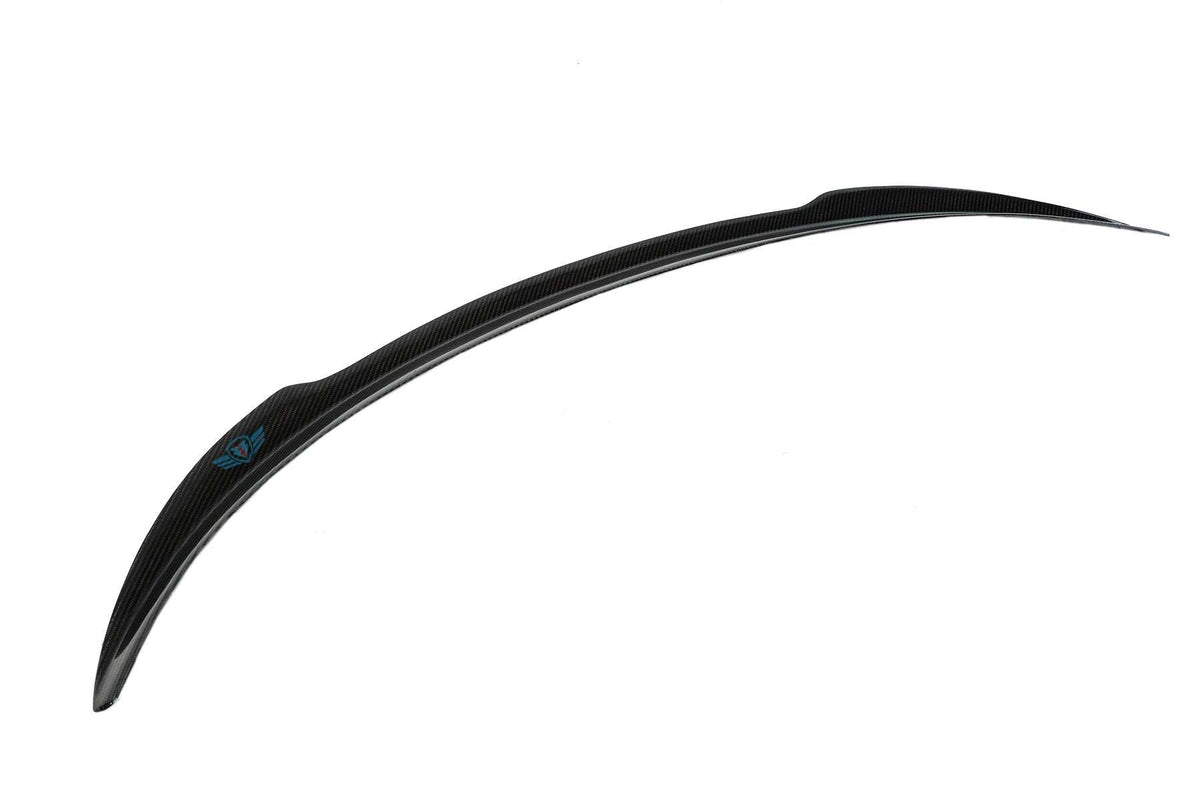 FYBR Tesla Model 3 CS Genuine Carbon Fiber Trunk Spoiler - Prop and Piston