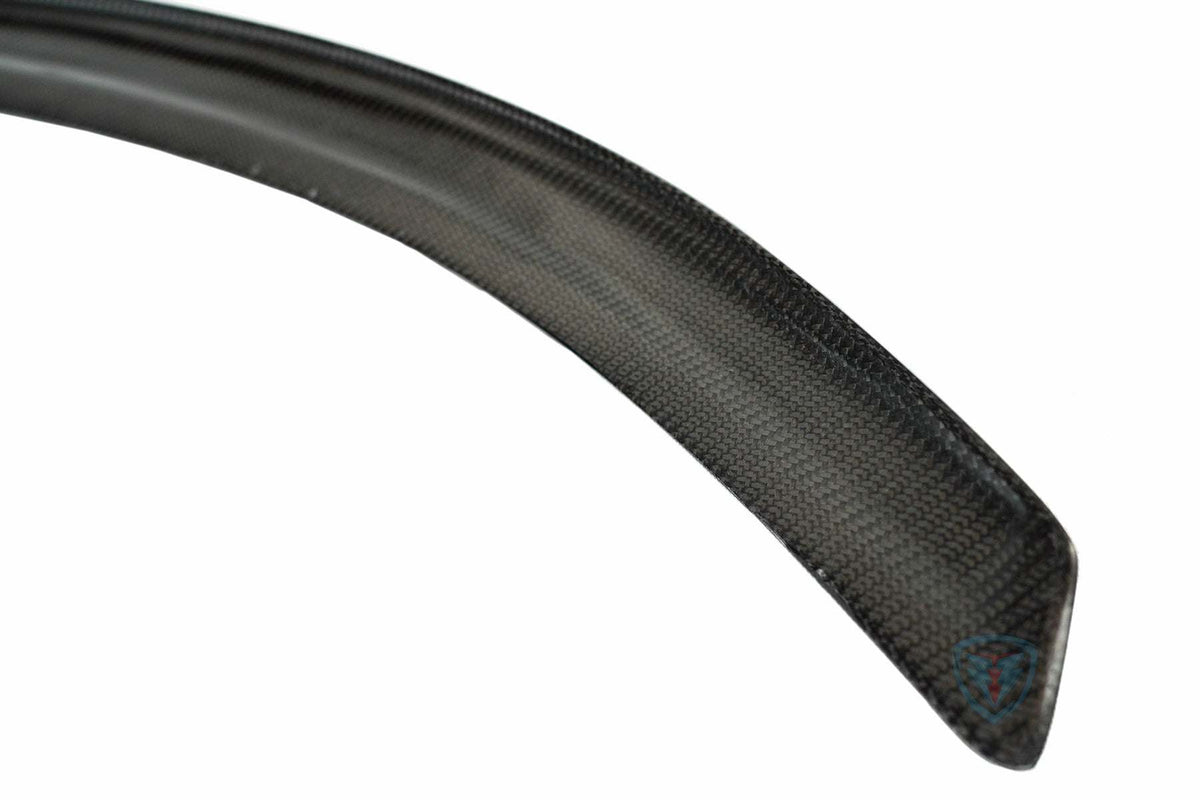 FYBR Tesla Model 3 MX Genuine Carbon Fiber Trunk Spoiler - Prop and Piston