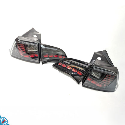 Tesla Model Y &amp; Model 3 (Up to 2023) Sequential Dragon Scale GTS Style Tail Lights