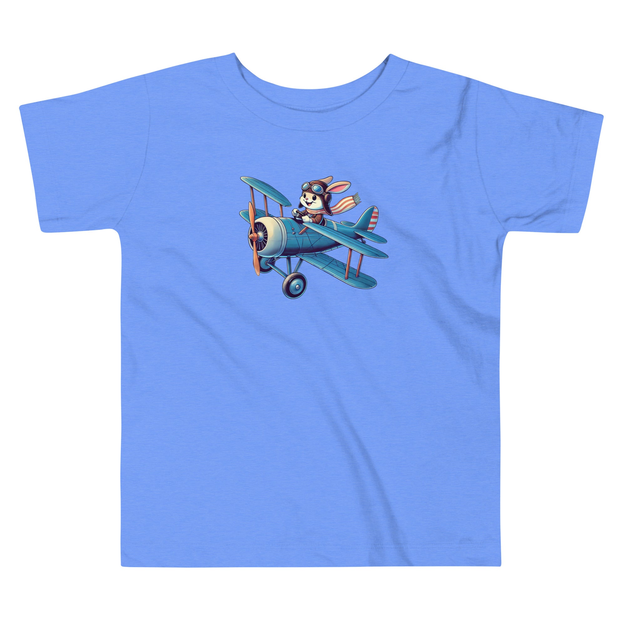 Toddler Short Sleeve Tee Flying Bunny #2 - Prop and Piston