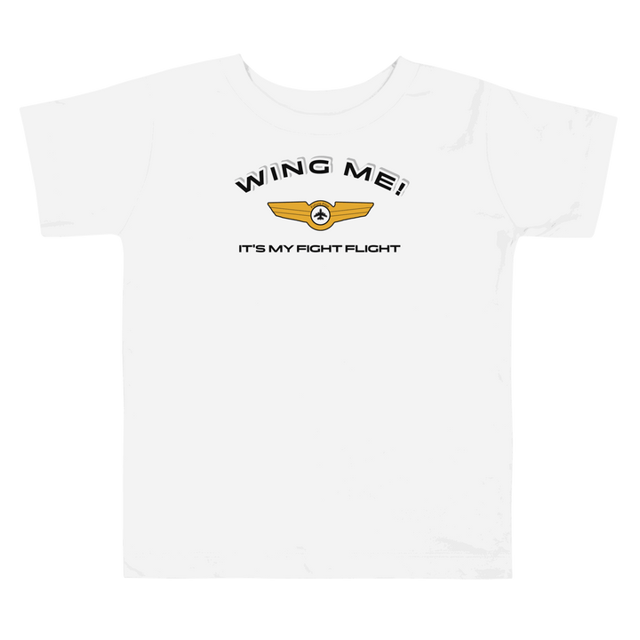 Travel ToddlerTee baby first flight wing me toddler t-shirt soft cotton travel gift