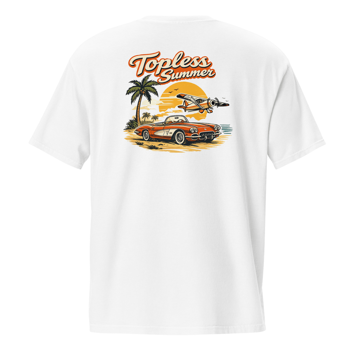 Topless Summer pocket t-shirt - Prop and Piston