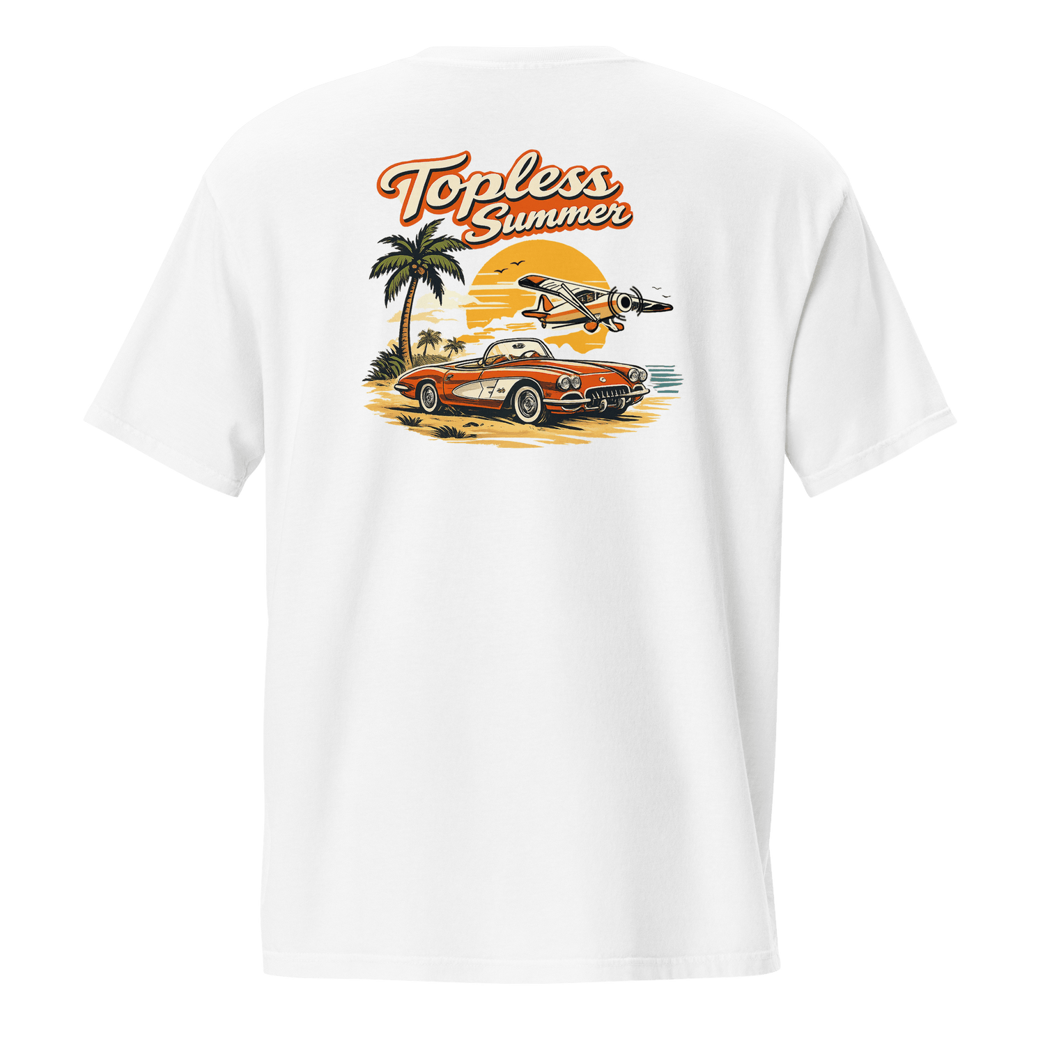 Topless Summer pocket t-shirt - Prop and Piston