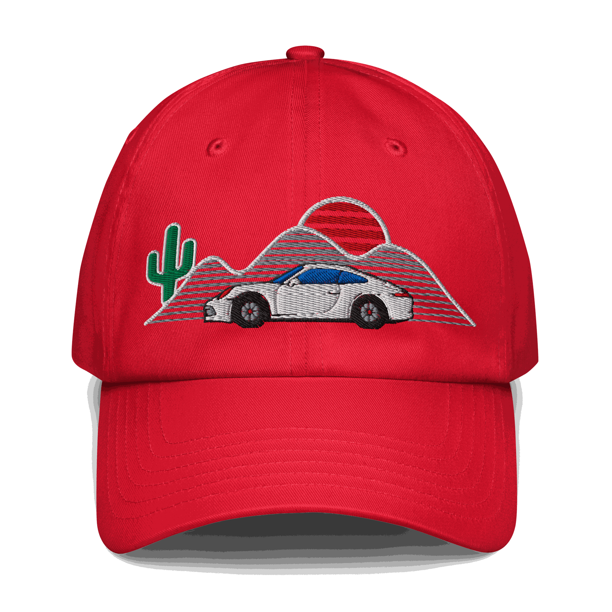 Retro classic car sunset baseball hat | Vintage Car &amp; Road Trip Style