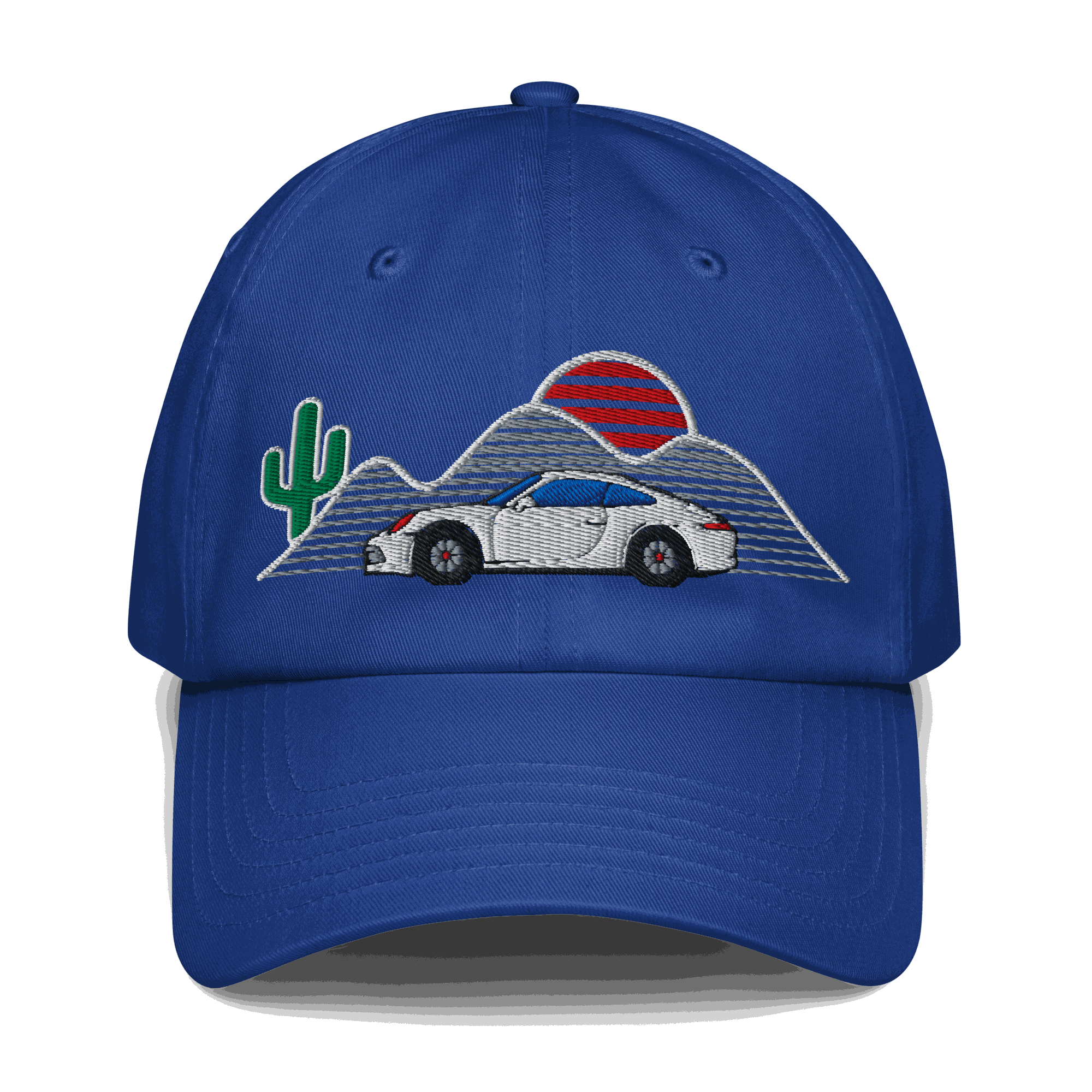 Retro classic car sunset baseball hat | Vintage Car &amp; Road Trip Style