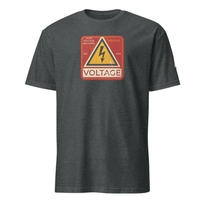 High Voltage Warning Sign T-shirt 