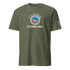 Olive green flying machine t-shirt with "Flying It&