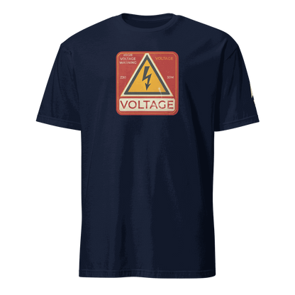 High Voltage Warning Sign T-shirt 